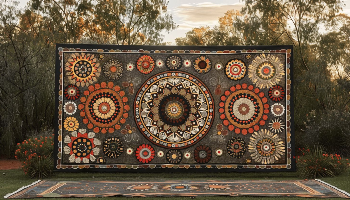 Découverte des techniques d'art aborigène peu connues